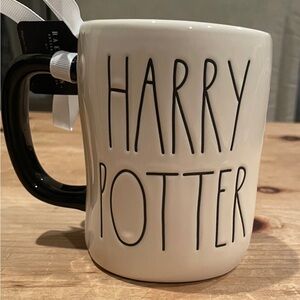 NWT Harry Potter X Rae Dunn Double Sided Eyeglasses Lightning ⚡️ Ceramic Mug